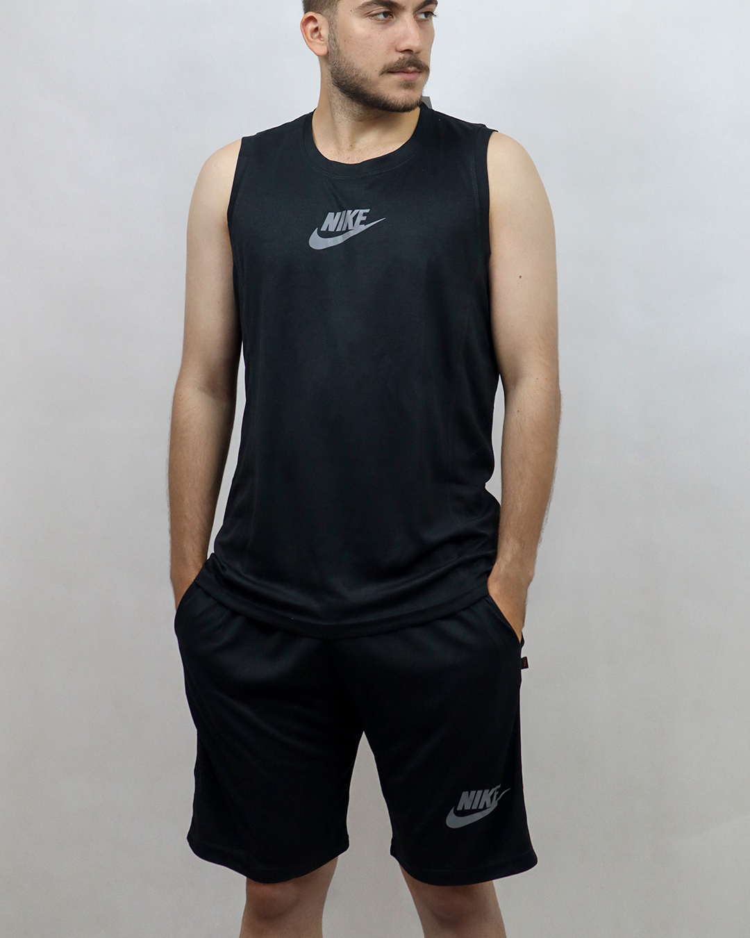 ست نايک سوزنی مشكی NIKE